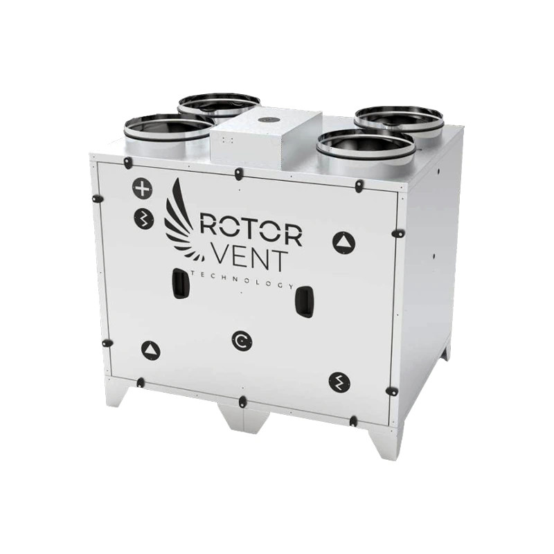 Centrala stojąca Rotor-Vent LEON Standard LV/R/1 - 300 m3/h z wymiennikiem obrotowym