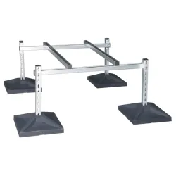 Podpora ramowa Black Panda Frame Foot stopy dachowe 1000x1000x500